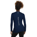 Navy & White Rash Guard