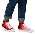 Men’s high top canvas shoes