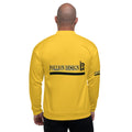 Black & Yellow Bomber Jacket
