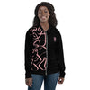 Pink Ribbon Design Bomber Jacket