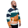 Multi Color Bomber Jacket